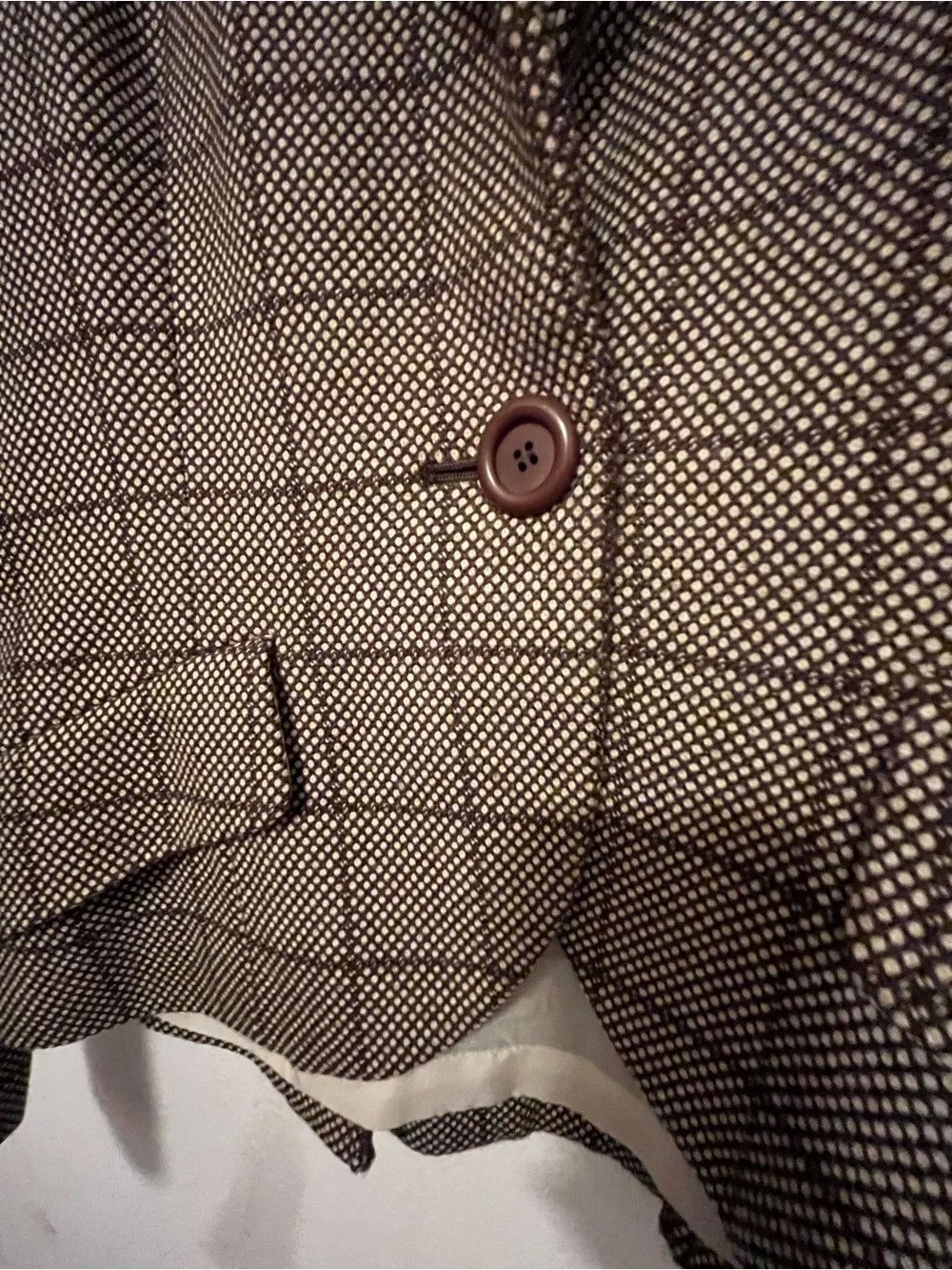 Vintage Dior blazer tweed